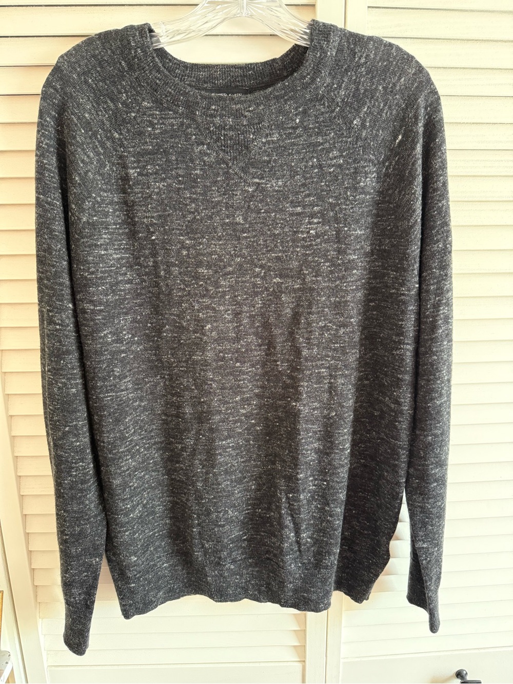 Porter & Ash - charcoal sweater Medium